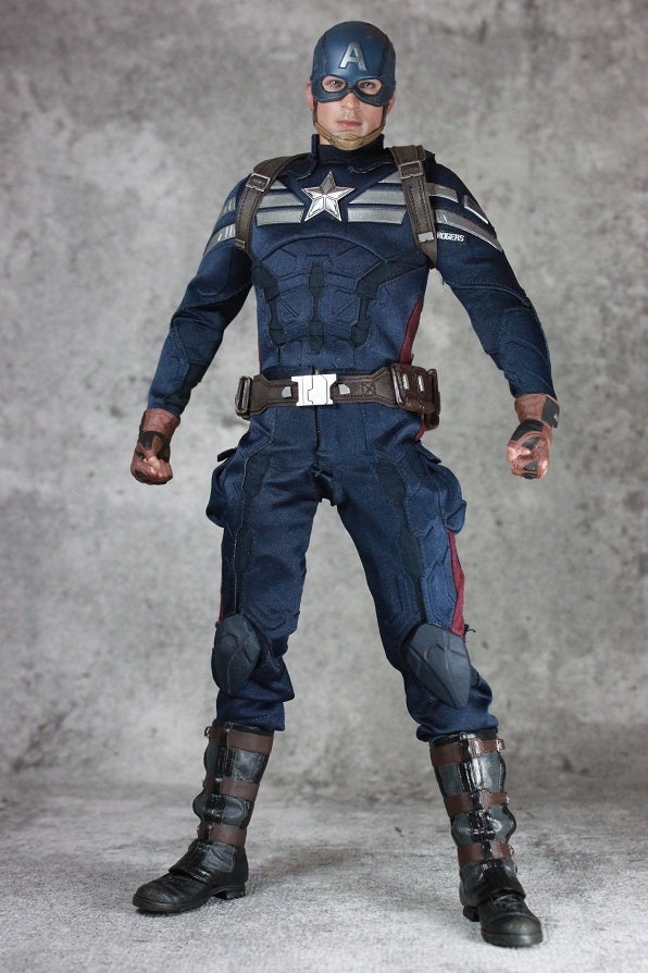 HOTTOYS C・A ステルス・スーツver ＆スティーブ・ロジャース