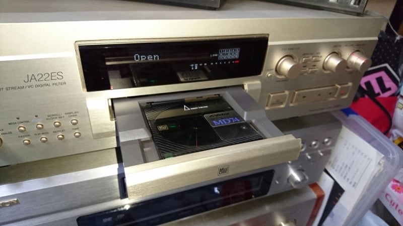 某12000+税のジャンクMDデッキSONY MDS-JA22ES(笑)を5分で修理(笑