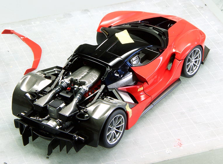 製作記 タミヤ 1/24 フェラーリ FXX K (16) | プラモ日記 青22号