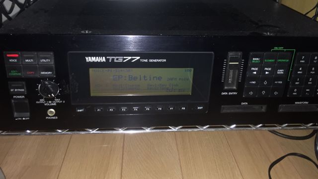 80-90年代の音が好き！ [YAMAHA TG77] | しゅーたのブログ