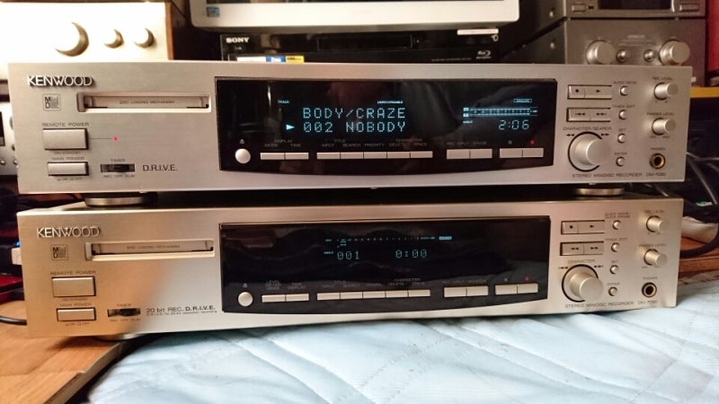 KENWOODのMDデッキDM-7080とDM-7090を比較 | K'S MY FAVORITE GADGETS