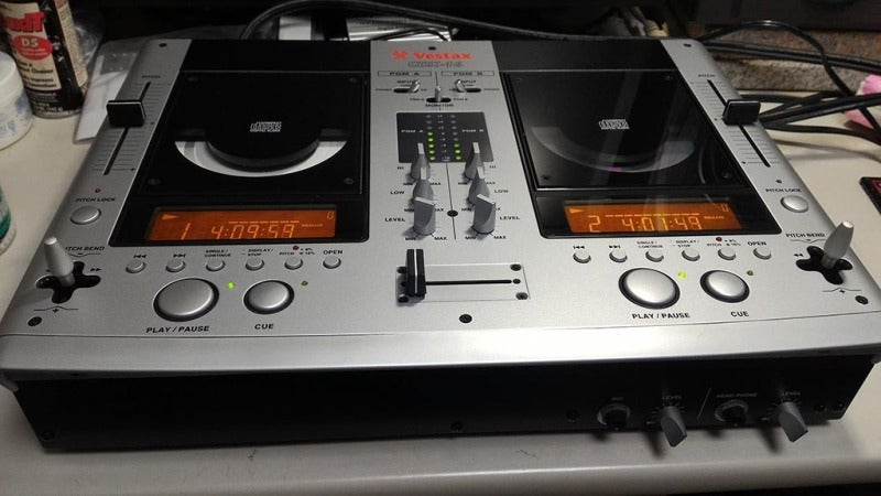 Vestax CDX-16 のメンテナンス(+追記) | ムラサキノオト