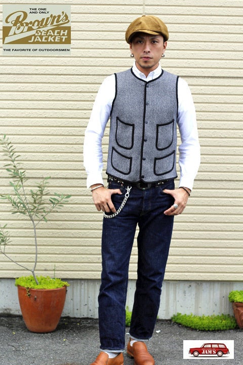 Browns BEACH JACKET」 by 「FULLCOUNT」 ビーチベスト入荷