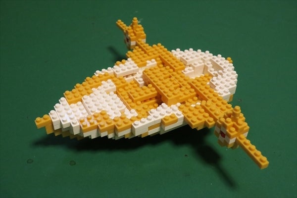 完成！ナノブロック ディズニーシー 15周年記念 THE WING OF WISHES