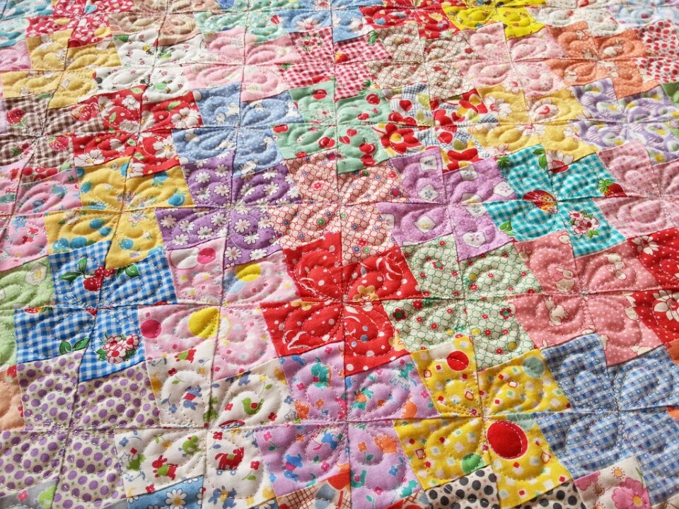 ミシンキルトのタペストリー～♪ | アトリエQuilt Garden☆パッチ