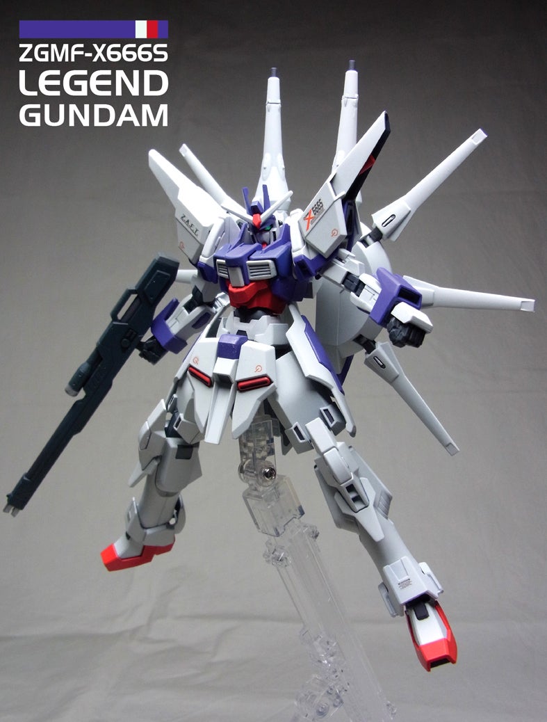 HG 1/144 ZGMF-X666S レジェンドガンダム (機動戦士ガンダムSEED