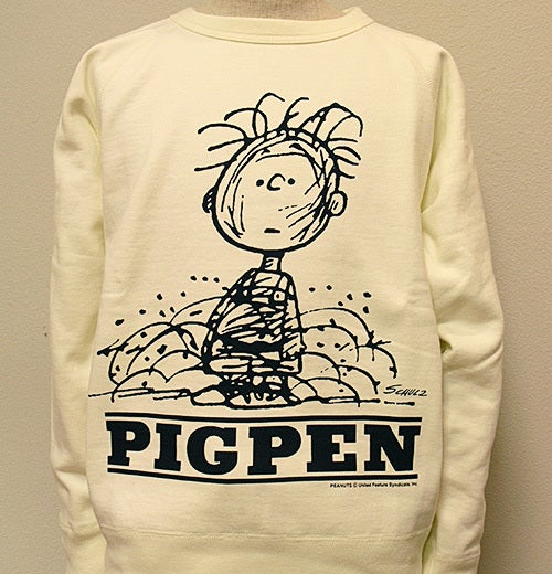 ビンテージスヌーピー ピーナッツ スウェットシャツ その4 ピッグペン