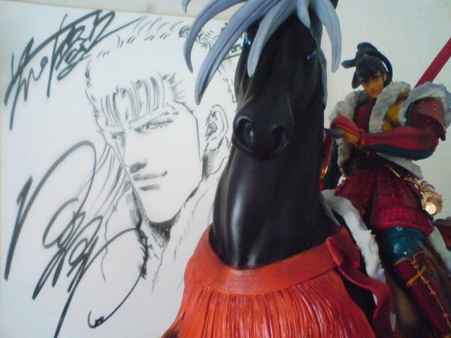 慶次＆松風のスタチュー | 傾奇車コレクティブル －かぶきぐるま－