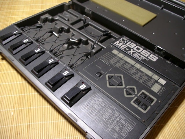 BOSS ME-X マルチエフェクター | ヘボロッカーの機材ブログ
