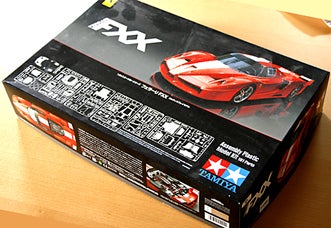 製作記 タミヤ 1/24 フェラーリFXX(1) | プラモ日記 青22号