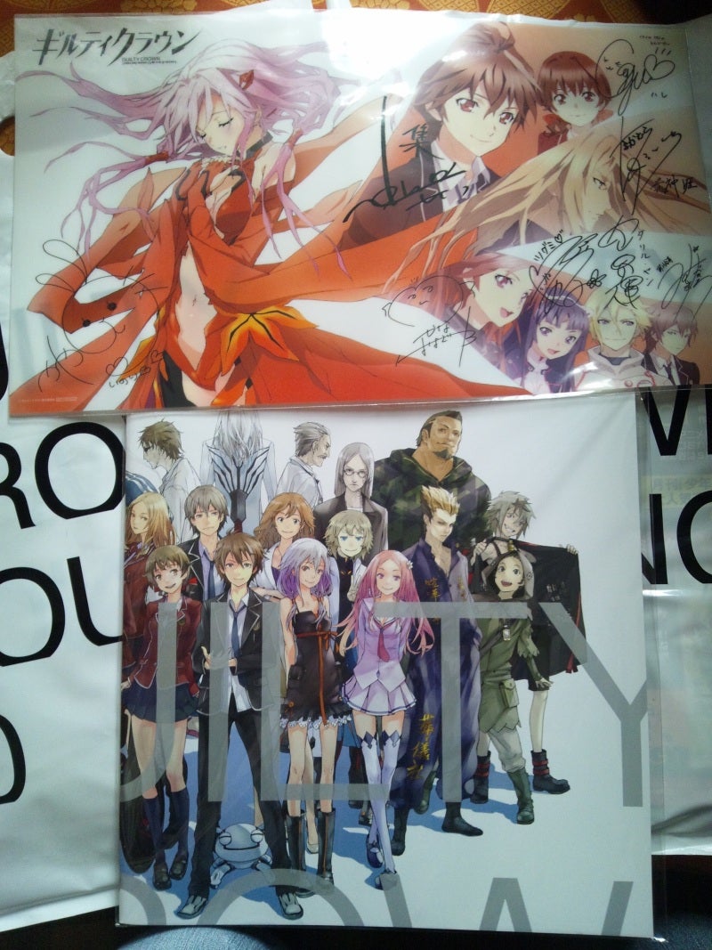 ギルティクラウン FES12 限定ポスター ギルティクラウン FES12 限定