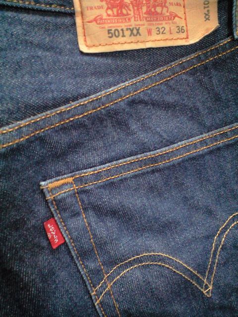 Levi's 501XX W32 L36 メキシコ製 紙パッチ | gizaの記録帳