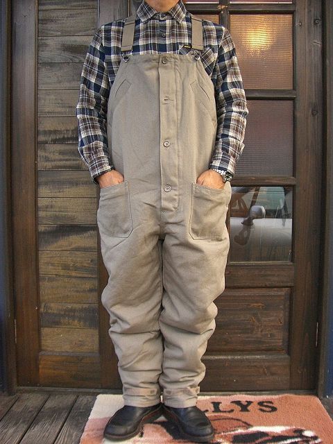 ブルコ OL-046 キャンバス オーバーパンツ 少量再入荷
