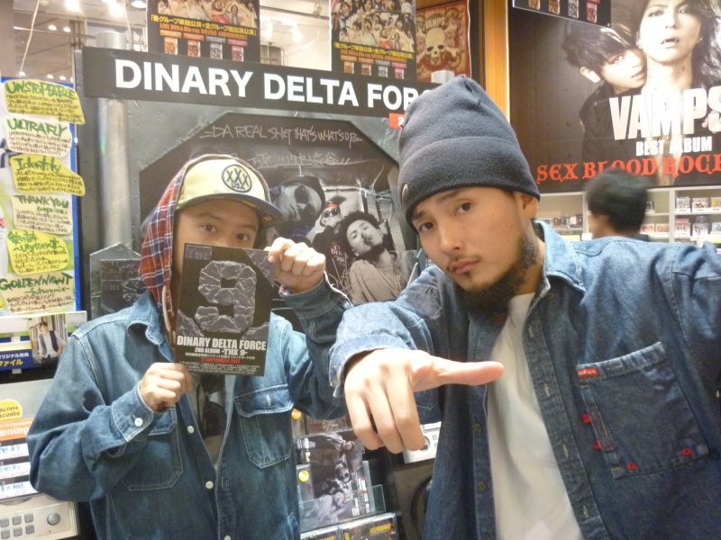 DINARY DELTA FORCEのRHYME BOYAさん、N.I.K.Eさんご来店！ | SHIBUYA