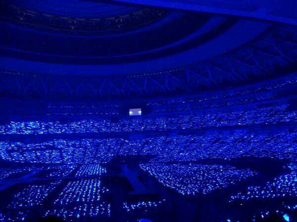 131116 SUPER JUNIOR 『SS5 京セラドーム 2日目』ブルーオーシャン写真