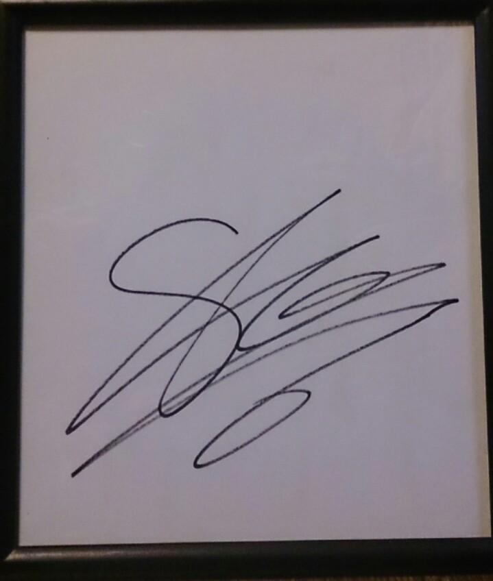 中田翔選手 直筆サイン色紙 | たっちゃんのプロ野球 直筆サイン奮闘記