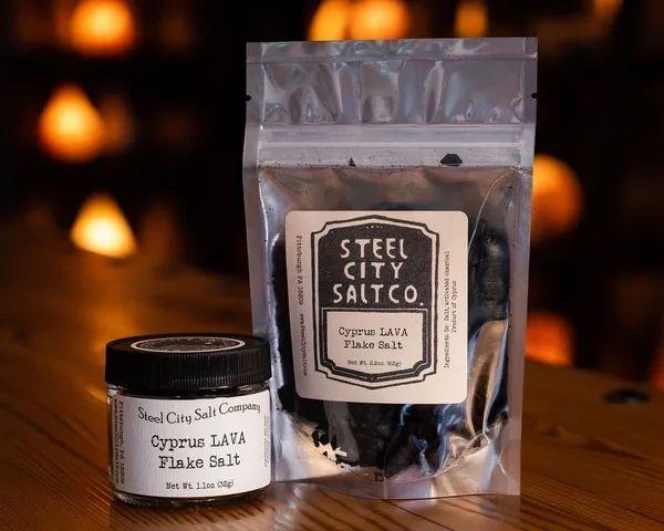 Cyprus LAVA Salt – Steel City Salt Company
