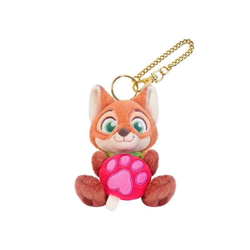 ズートピア ニック 可愛い ぬいぐるみキーホルダー| 上海ディズニー