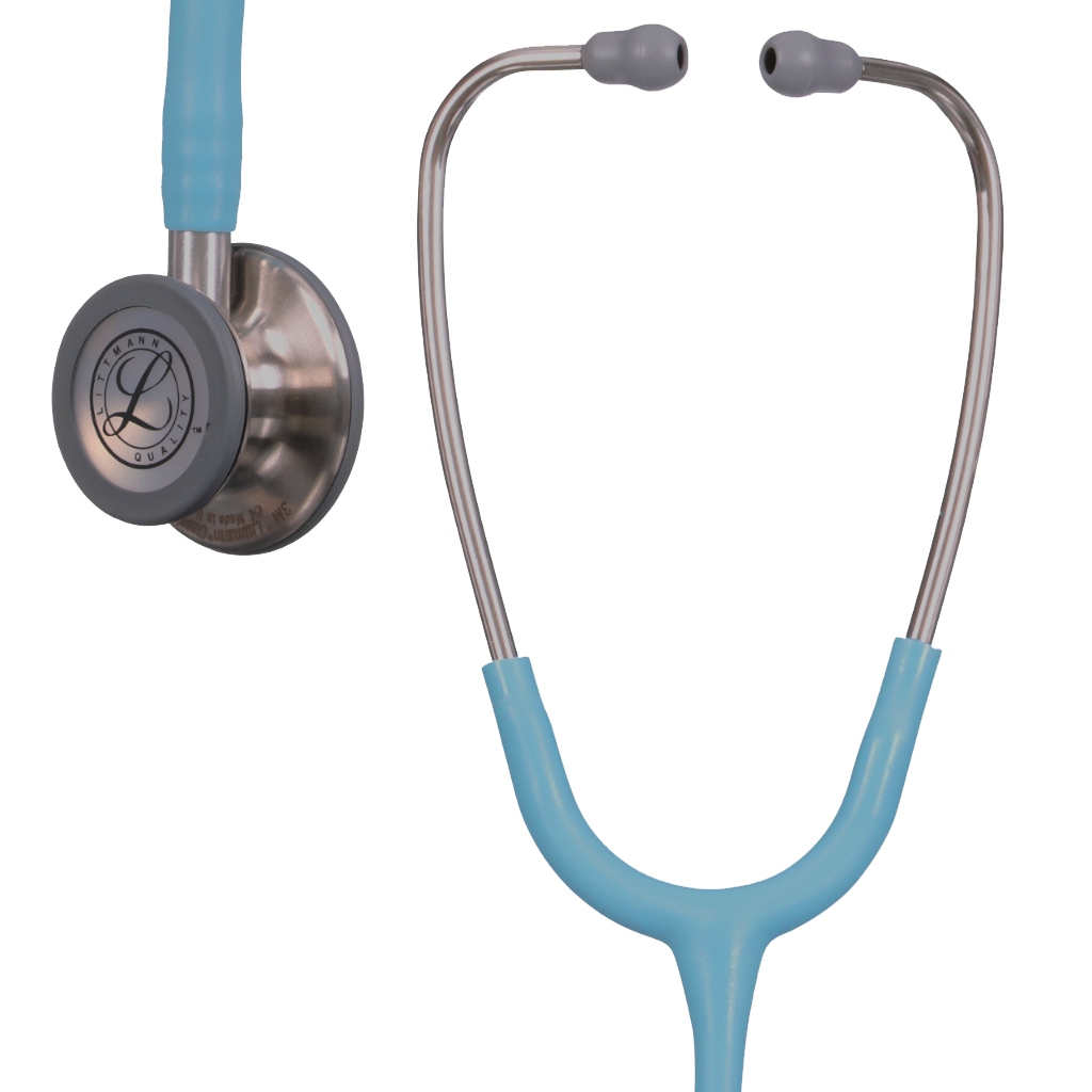 Littmann Classic III Monitoring Stethoscope: Satin Marine Blue Tube 59