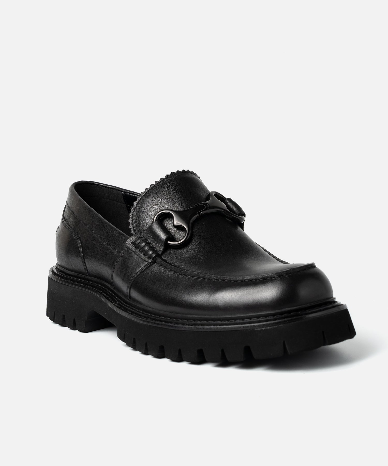 GUSTAVO タンクソールビットローファー BLCK LEATHER – Steve Madden Japan