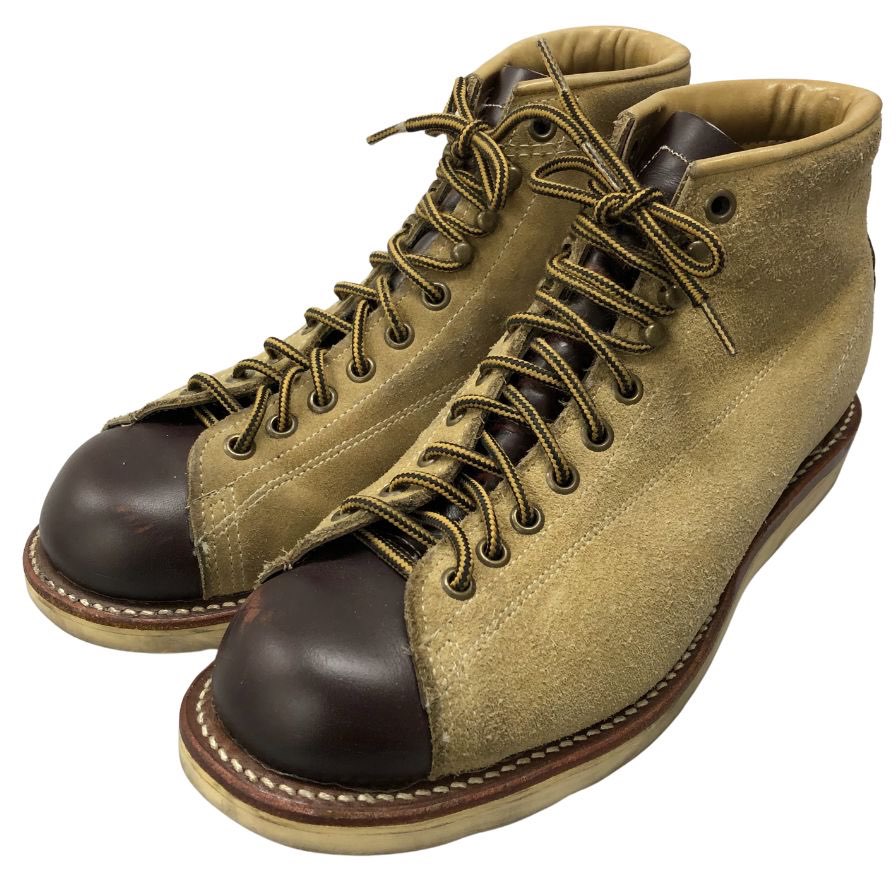 チペワ モンキーブーツ 91075 スエード ブラウン サイズ7EE メンズ