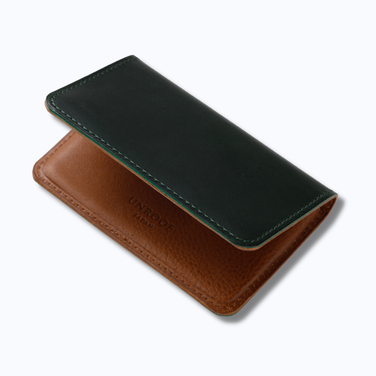 本革名刺入れ／イタリアンレザー：グリーン – Makuake STORE