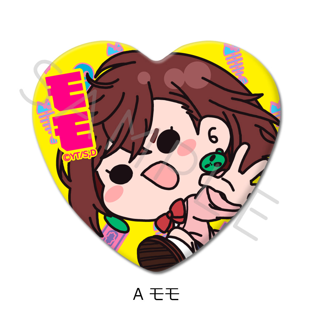 TVアニメ『ダンダダン』 ハート型缶バッジ – MENEGI online store