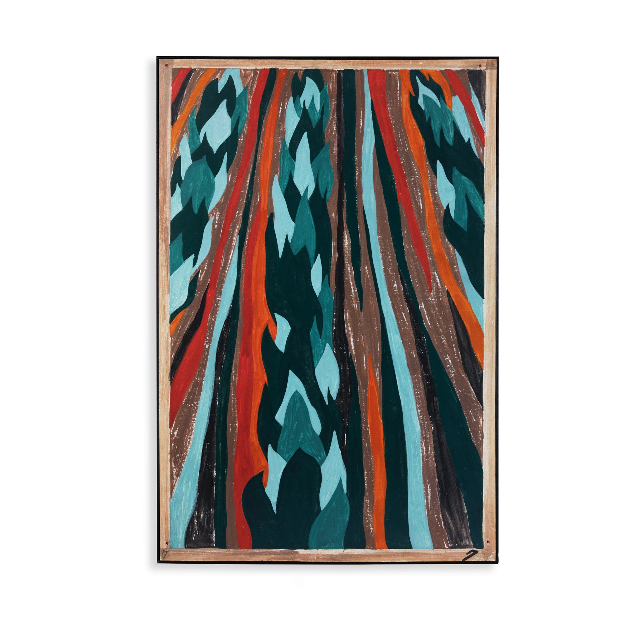 Jacob Lawrence Migration Framed Print – MoMA Design Store