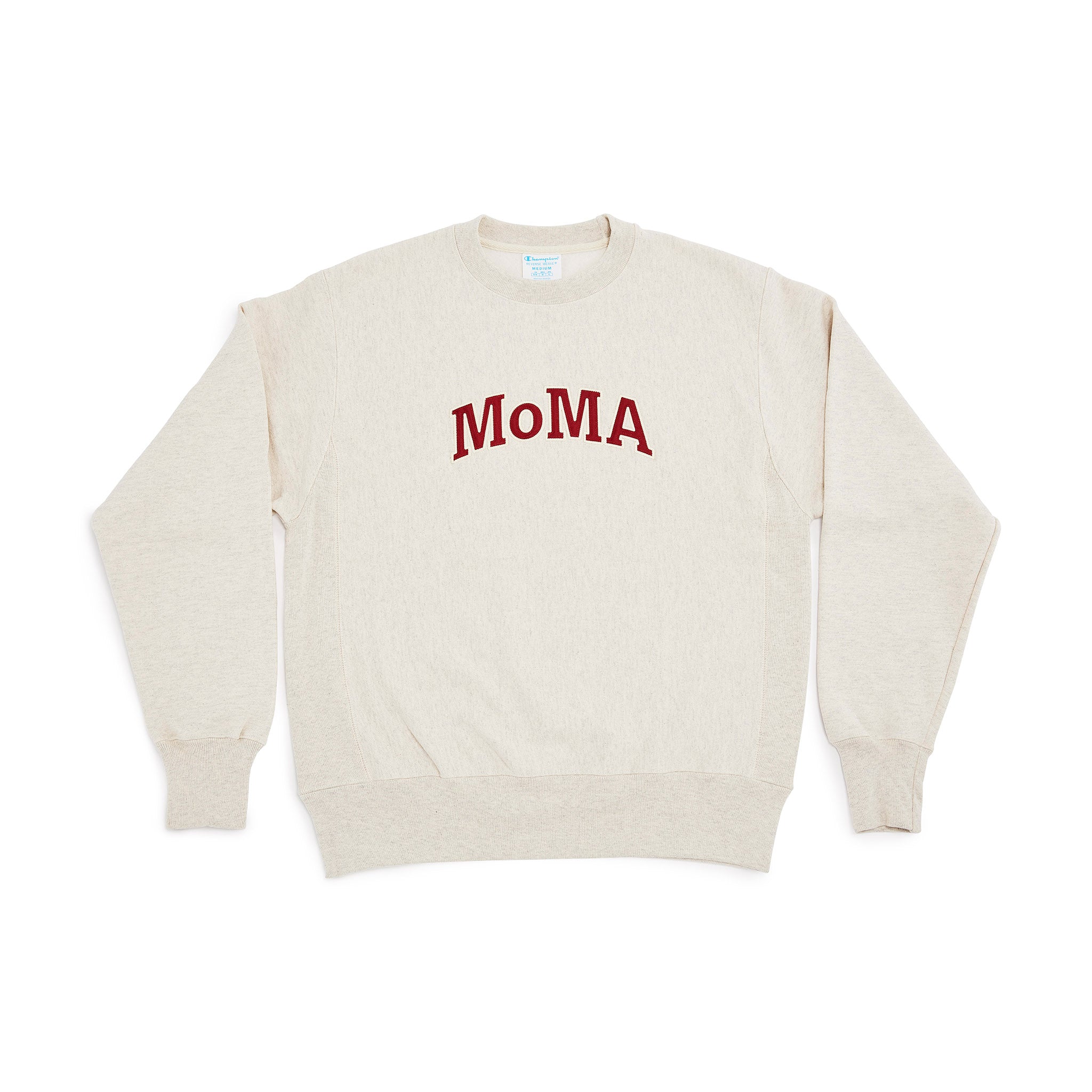 Champion Crewneck Sweatshirt - MoMA Edition - Oatmeal – MoMA
