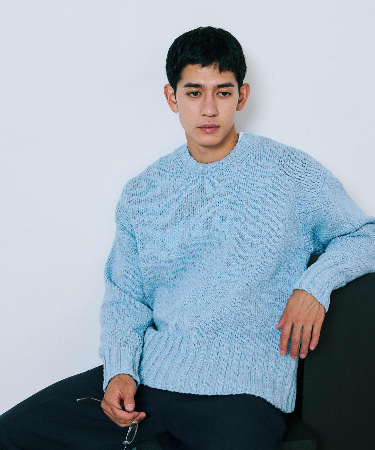 SRUB LILYYARN クルーネックニット