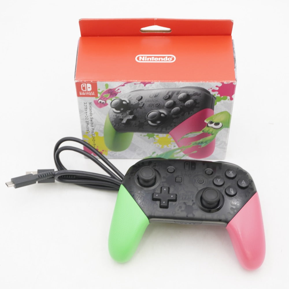 Nintendo Switch PROコントローラー スプラトゥーン2エディション