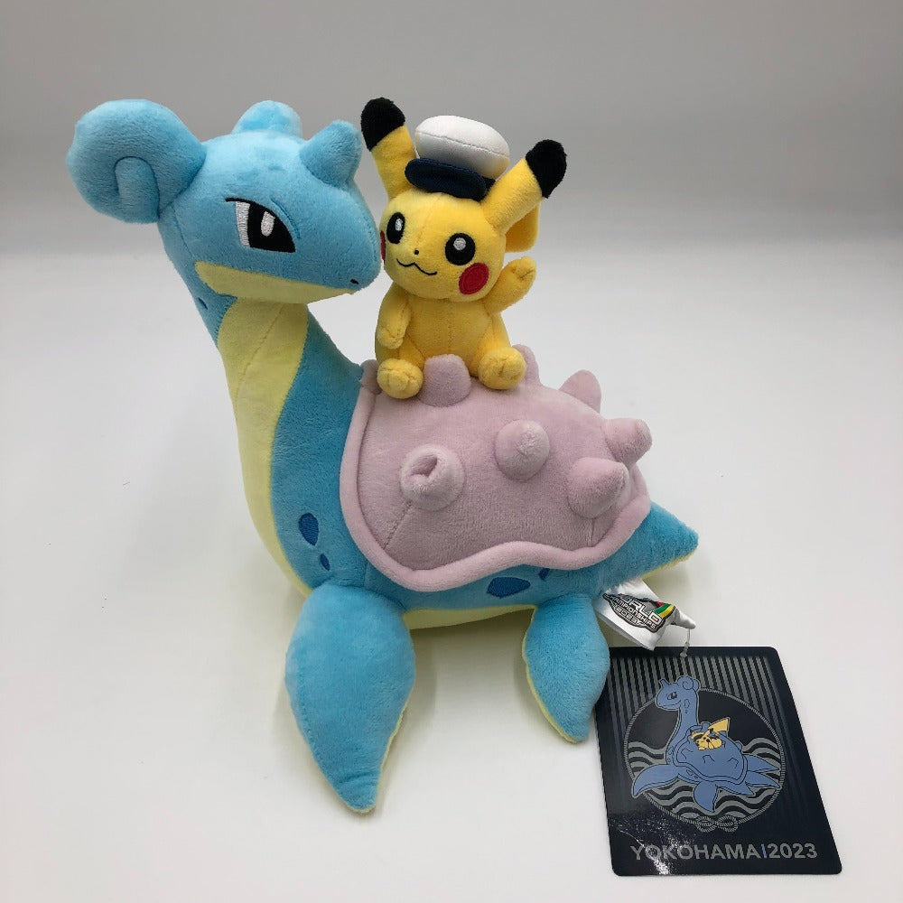 ラプラス＆ピカチュウ ヨコハマ2023 ぬいぐるみ 「ポケットモンスター
