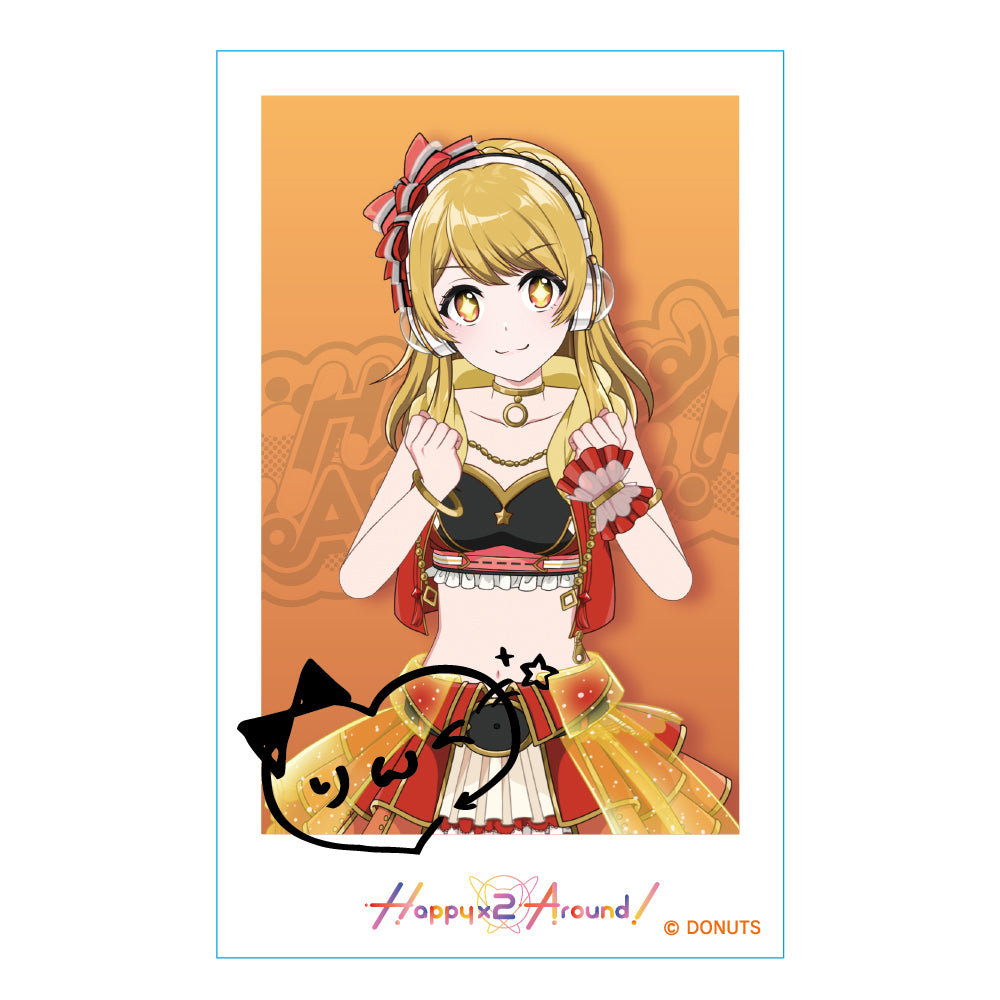 Happy Around! 5th LIVE Happy×2 Around!」チェキ風カード（全14種