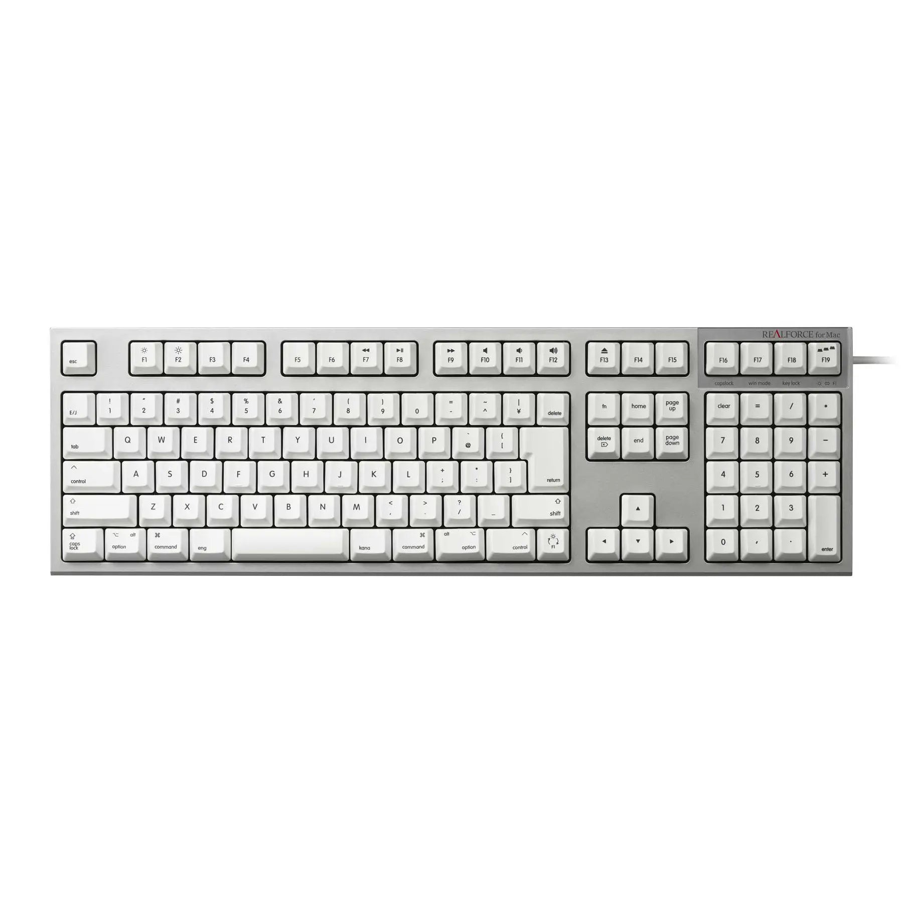 Topre REALFORCE 東プレ/キーボード/REALFORCE SA for Mac/R2SA-JP3M