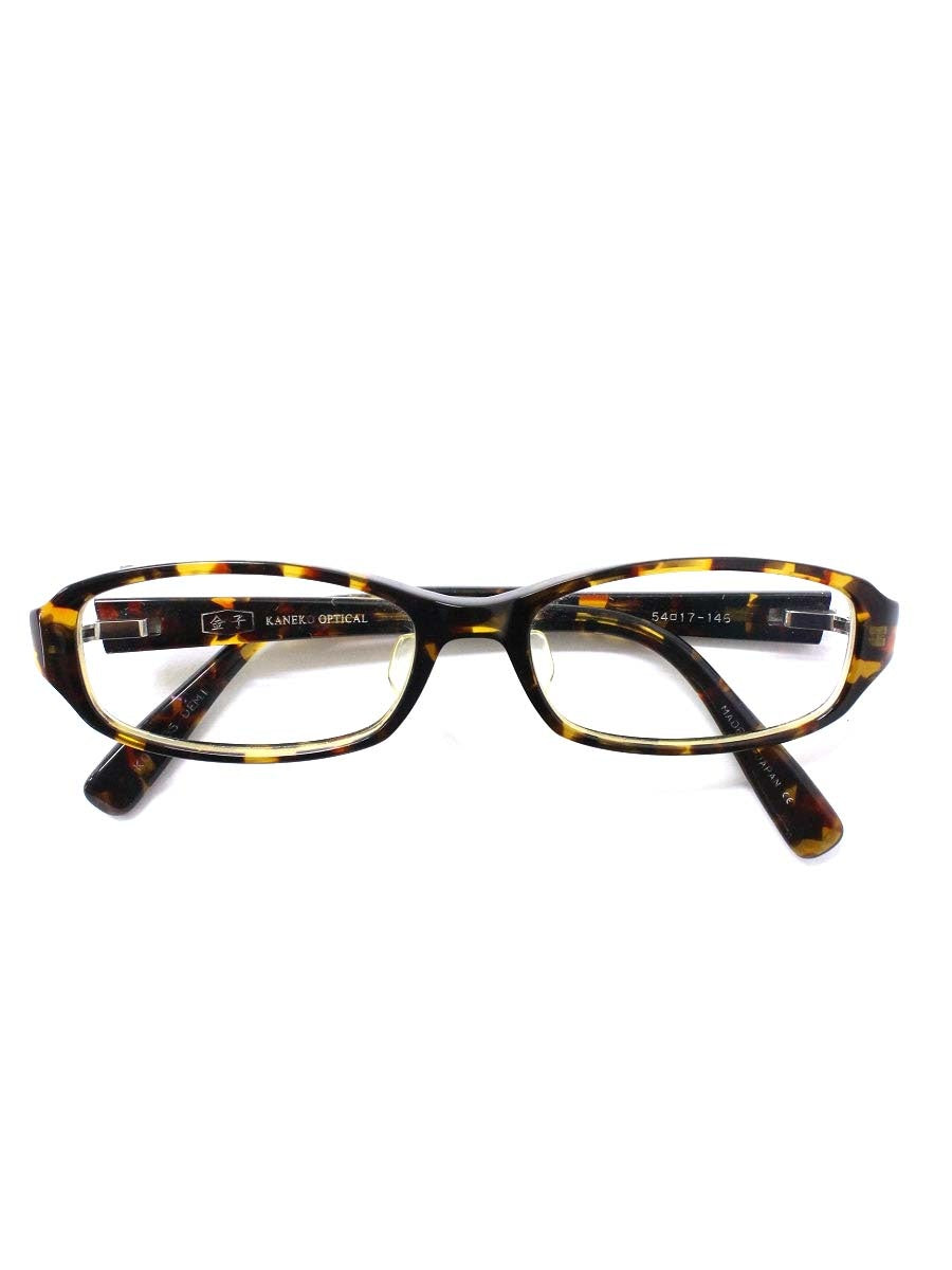 金子眼鏡 KO-005 メガネ ブラウン デミ べっ甲柄 | 中古ブランド品