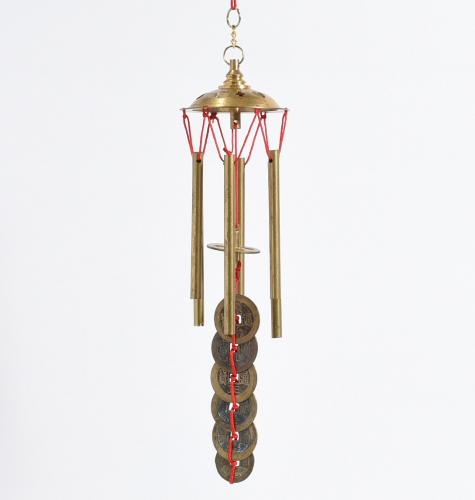 六柱六帝古銭風鈴～真六帝古銭タイプ～|風水アイテム – 風水改運中心