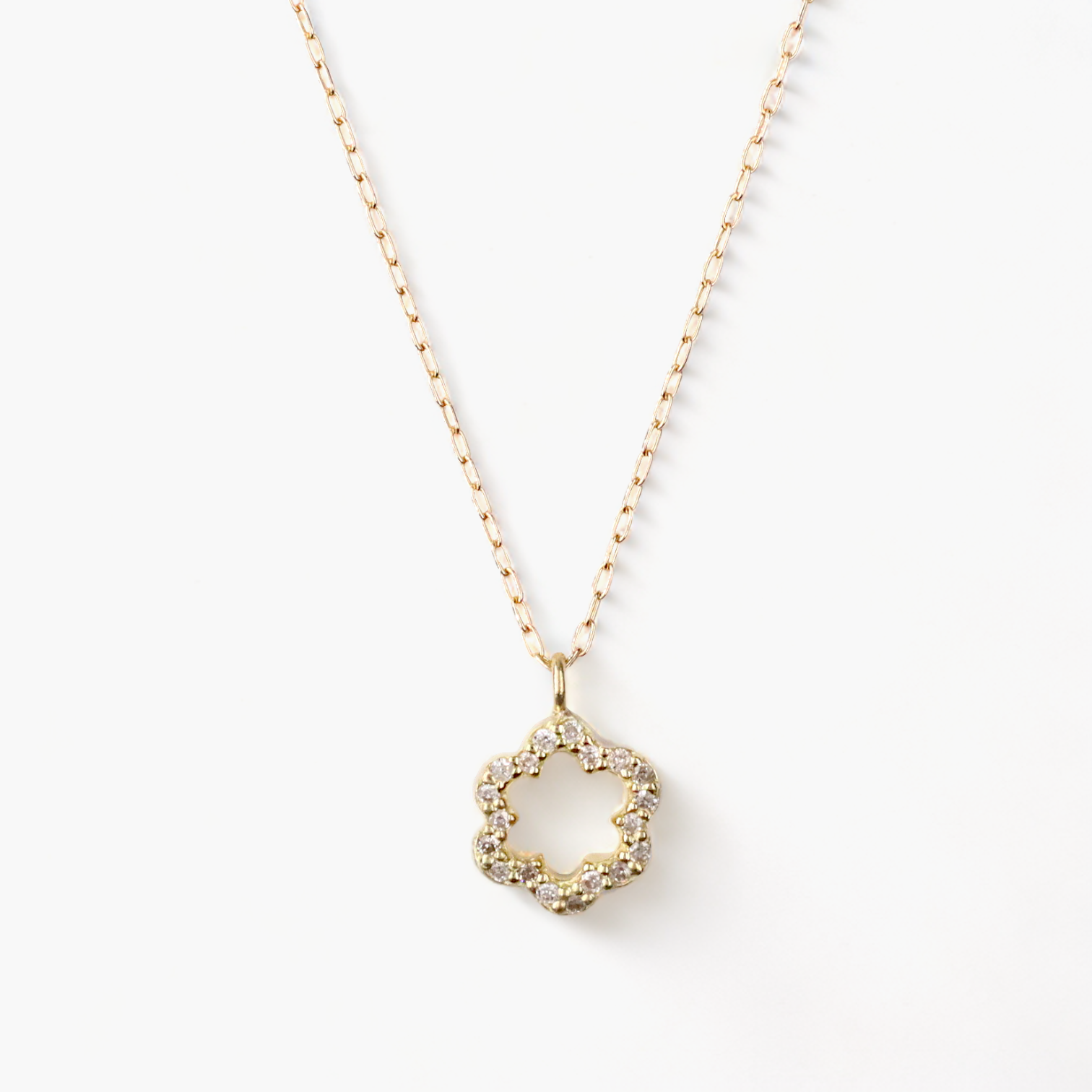 KAORU(カオル)公式｜ミニ ミモザ ネックレス／K18イエローゴールド