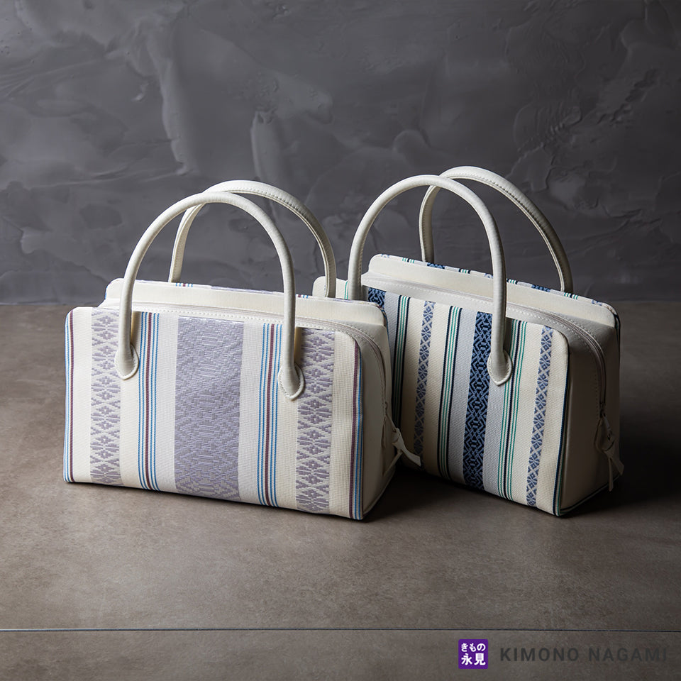 博多織 正絹利休バッグ - 高級献上柄の和装バッグ│きもの永見