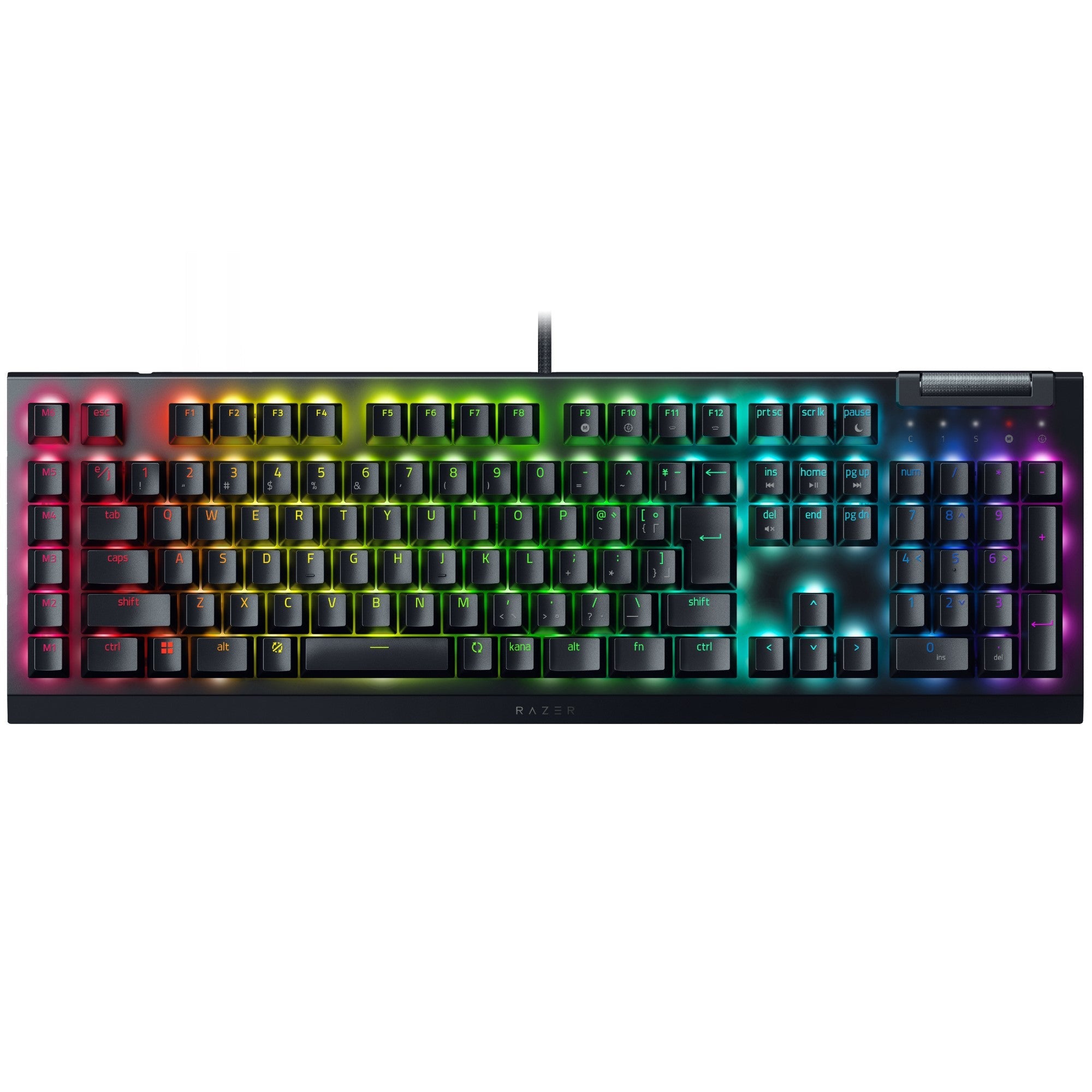 Razer BlackWidow V4 X JP Yellow Switch ブラックウィドウ ブイフォー