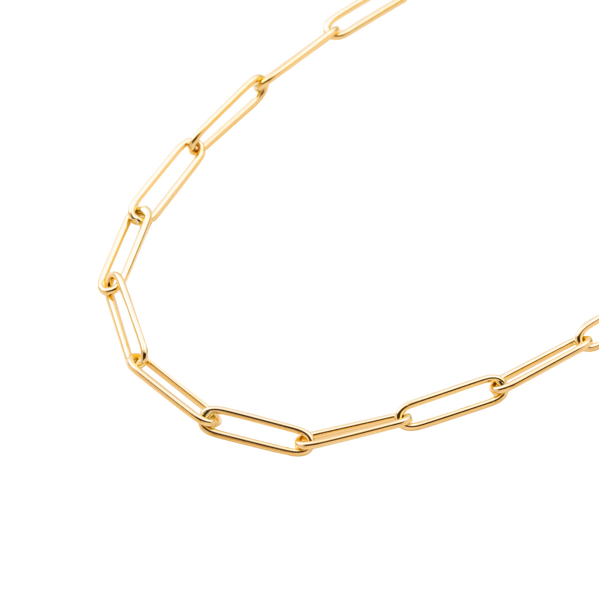 K18 ALL ABOUT BASICS ラダー チェーン ネックレス