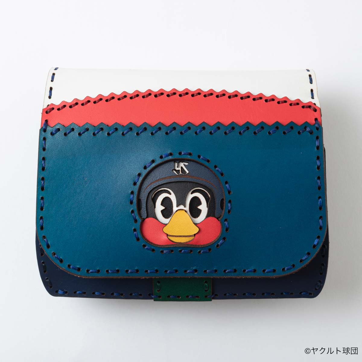 OJAGA DESIGN 東京ヤクルトスワローズ [つば九郎] ショートウォレット