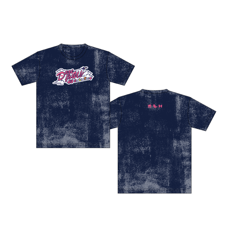 4U 2nd Live Tour Daze forU!! Tシャツ(ネイビー) – Tokyo 7th Sisters