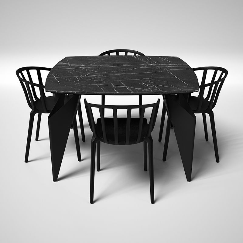 オリガミマーブル+ヴェニスマットダイニングセット｜ トーヨーキッチン