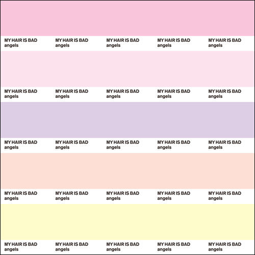 My Hair is Bad / angels【カラー・レコード（透明薄ピンク
