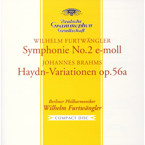 ヴィルヘルム・フルトヴェングラー / フルトヴェングラー：交響曲第2番