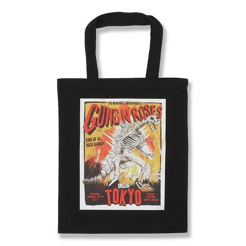ガンズ・アンド・ローゼズ / Tokyo zilla トートバッグ【Tote/Black