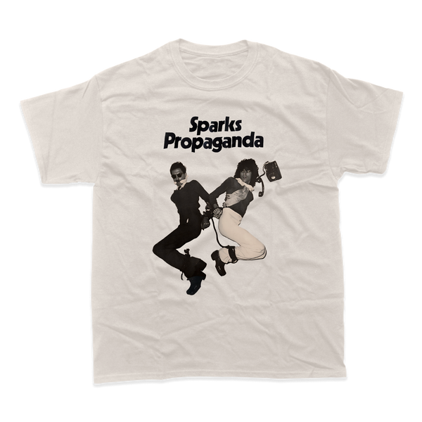 PROPAGANDA 50TH ANNIVERSARY T-SHIRT (NATURAL) - SPARKS | Wonder4U