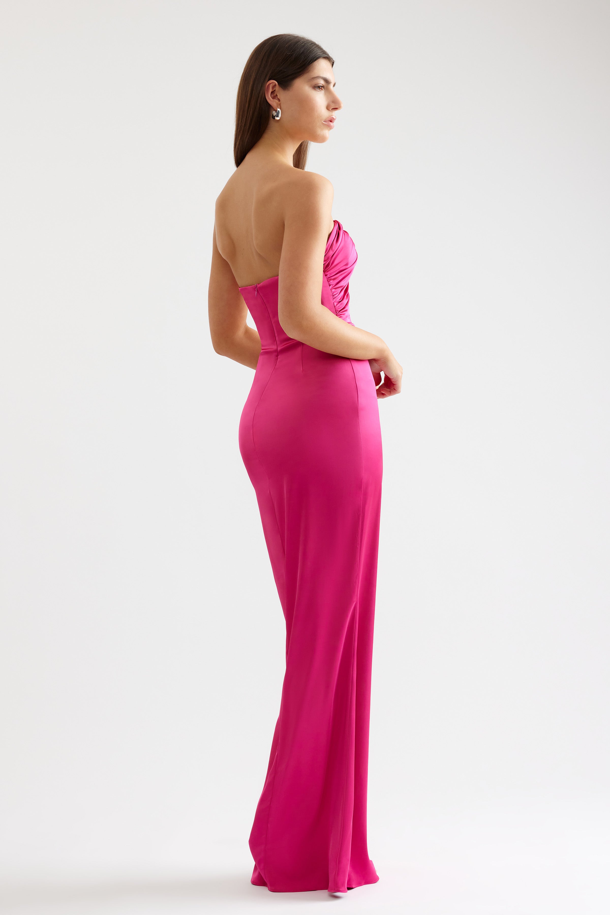 Magnolia Dress Magenta Sweetheart Mermaid Gown | Studio Lexi