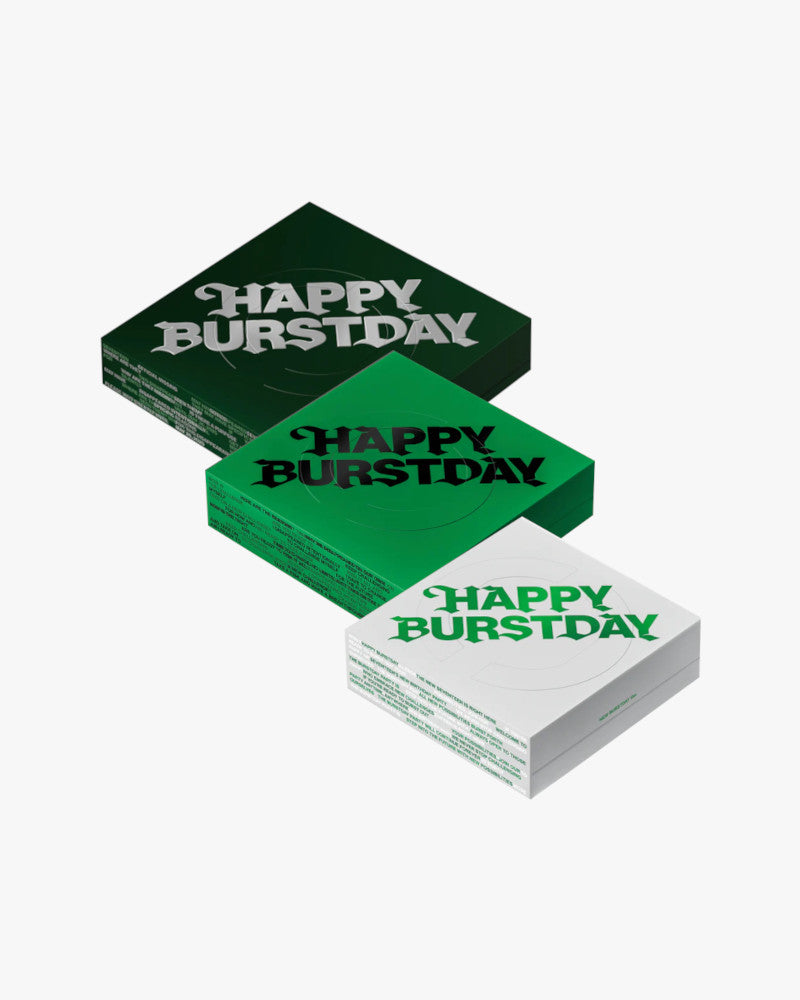 SEVENTEEN - 5th Album 'HAPPY BURSTDAY' (3 Versions)