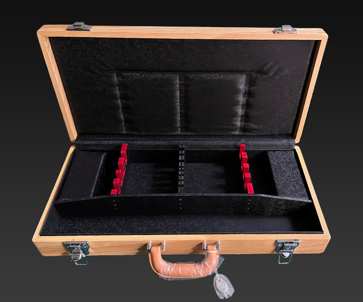 1点限定】木製庖丁アタッシュケース8丁用 – 堺刀司オンラインショップ